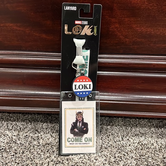 Loki, “What did you expect?” Lanyard, NWT - Picture 2 of 5